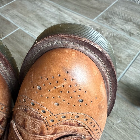 Dr Martens Made in England Brown Leather Oxford Kiltie US 8 - Picture 16 of 16